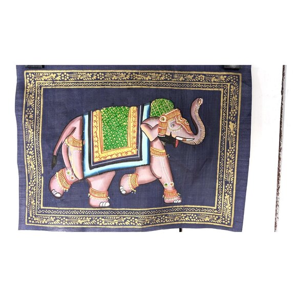 Hand painted elephant art picture - Picture 3 of 6